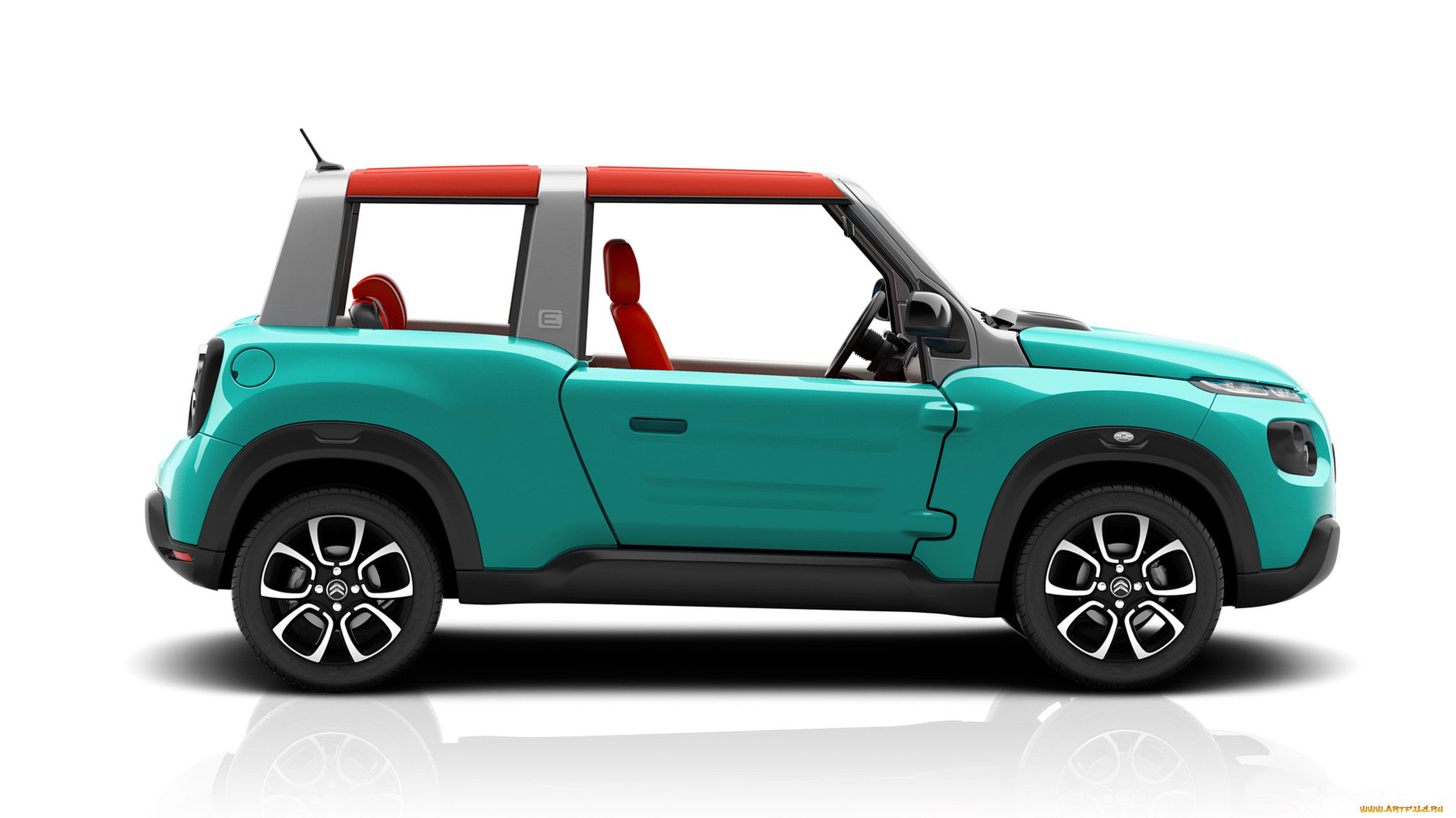 citroen e-mehari blue 2017, , citroen, ds, e-mehari, blue, 2017